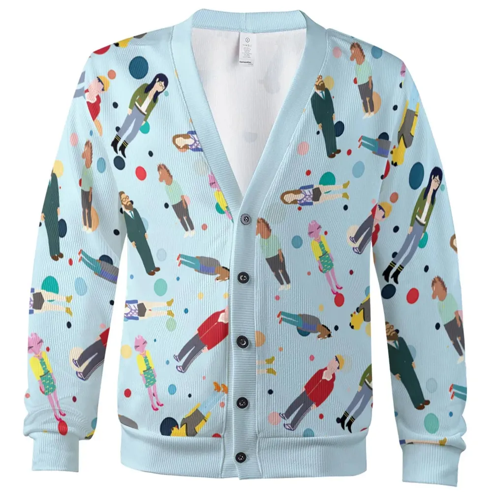 Adult Animation Bojack Horseman Cardigan - 2