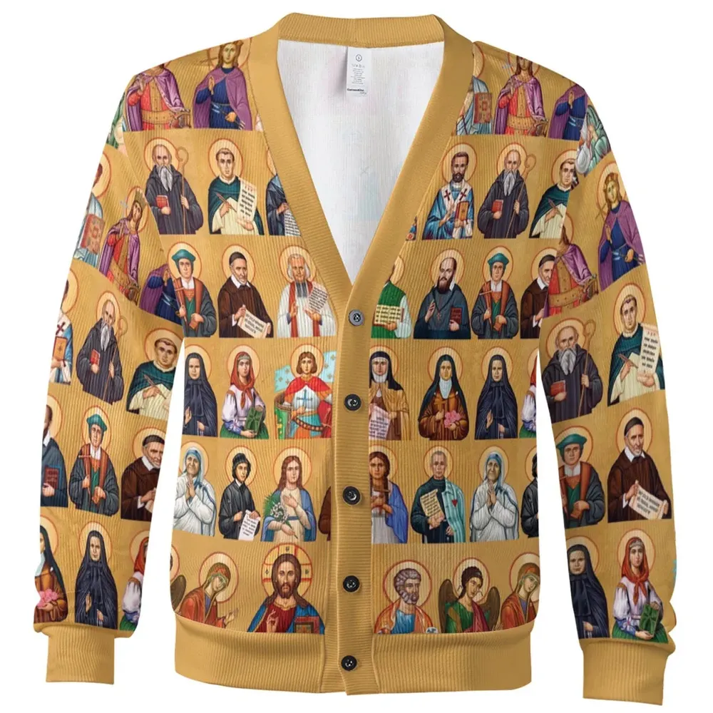Stories of the Saints Cardigan - 2