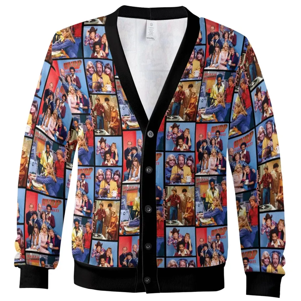 WKRP Inspired Cardigan - 2