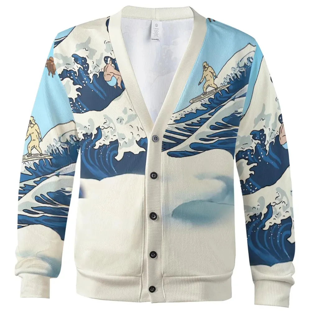 The Big Lez Show Surfs Up Cardigan - 2