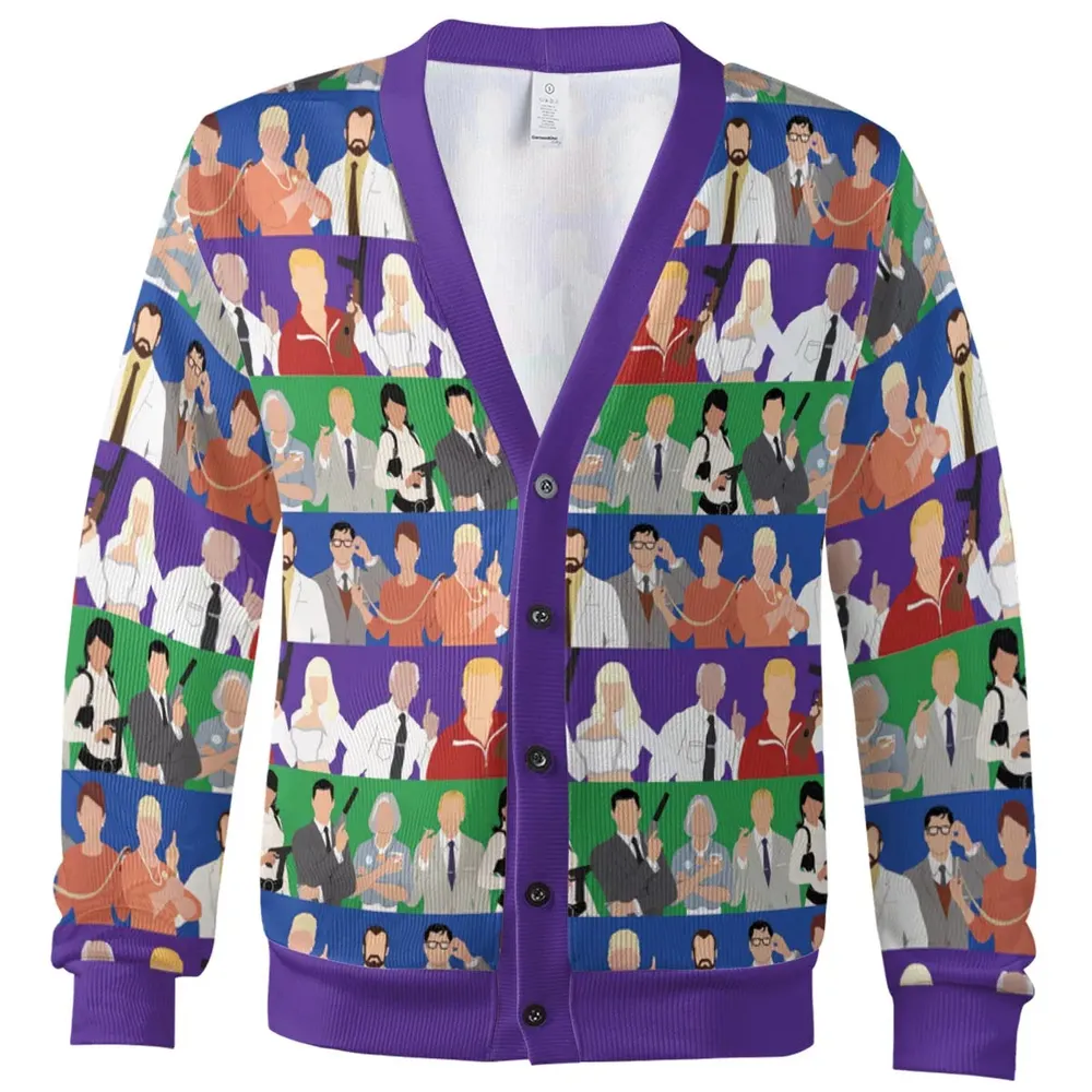 Danger Zone Archer Cardigan - 2