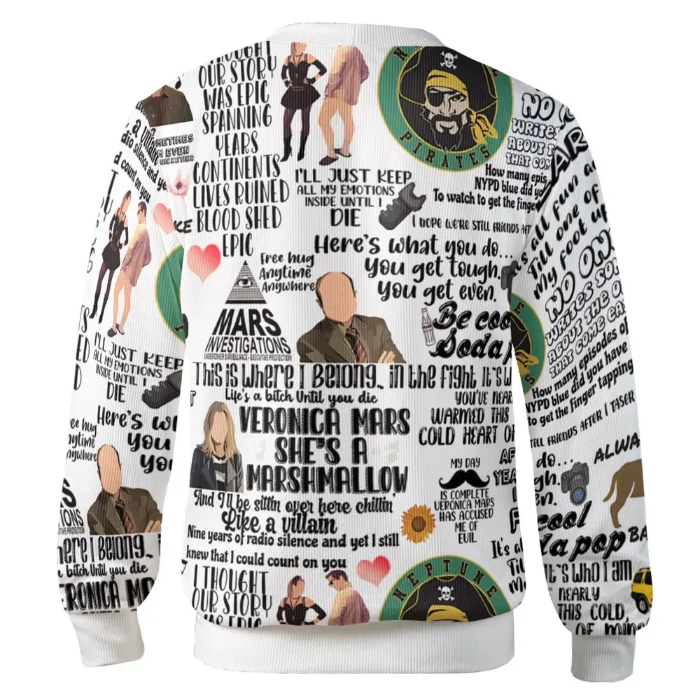 Team Marshmallow Veronica Mars Cardigan - 3