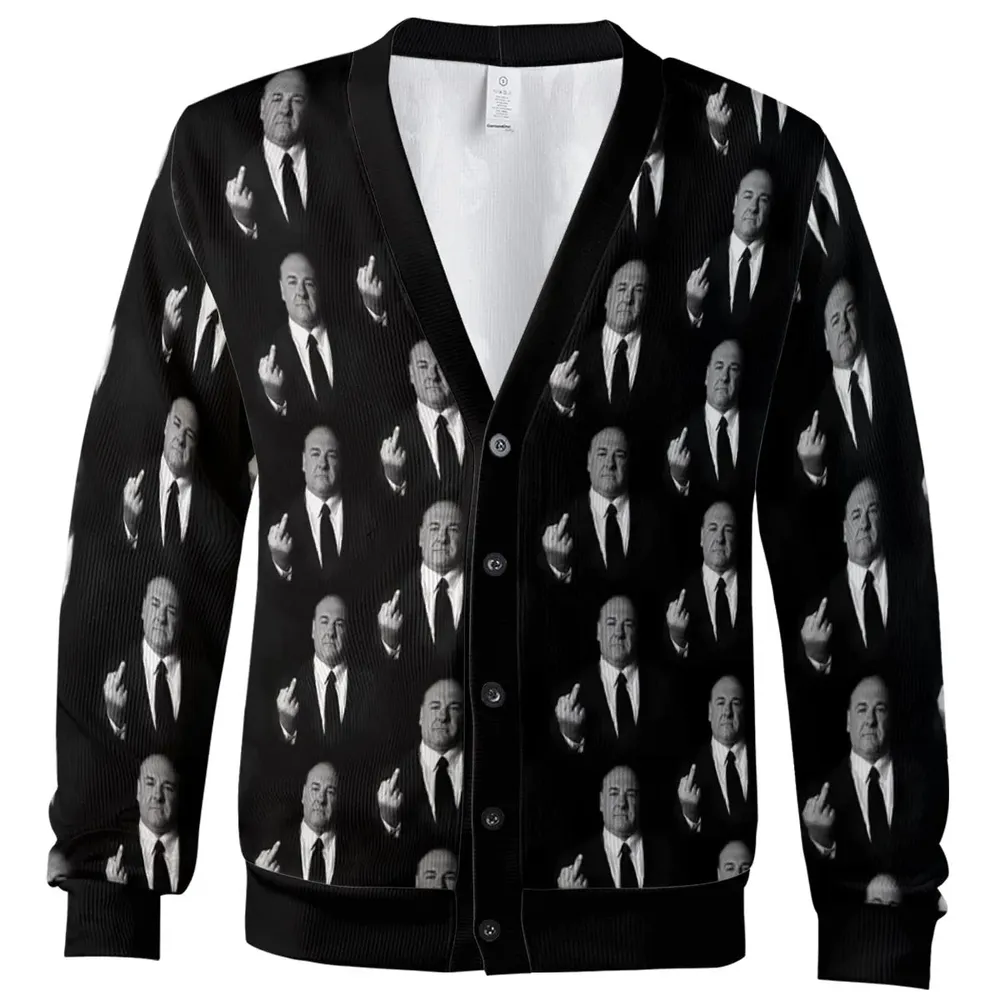 Mob Boss The Sopranos Cardigan - 2