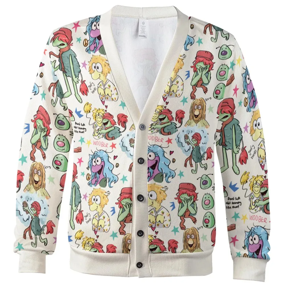 Fraggle Doodles Cardigan - 2