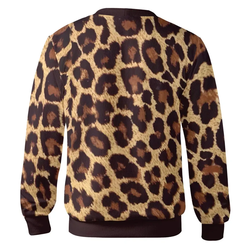Cheetah pattern Cardigan - 3