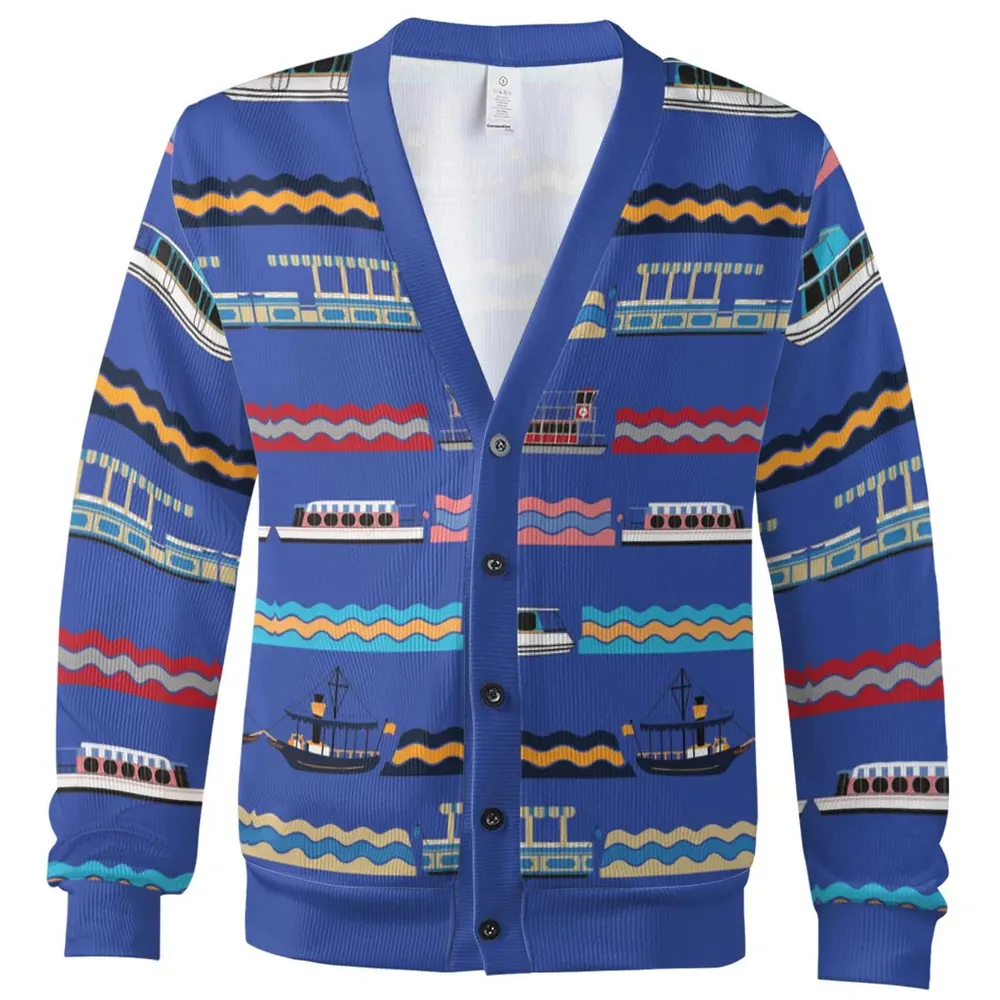 Watercraft Transportation Cardigan - 2