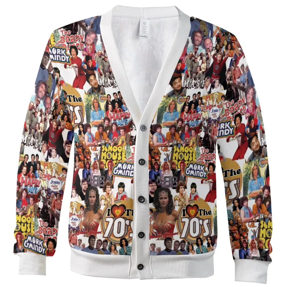 I Love The 70s Cardigan - 2