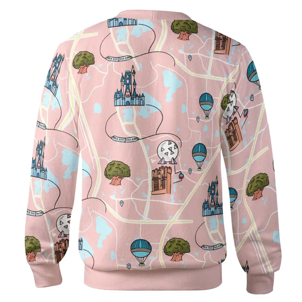 Theme Park Map Cardigan - 3