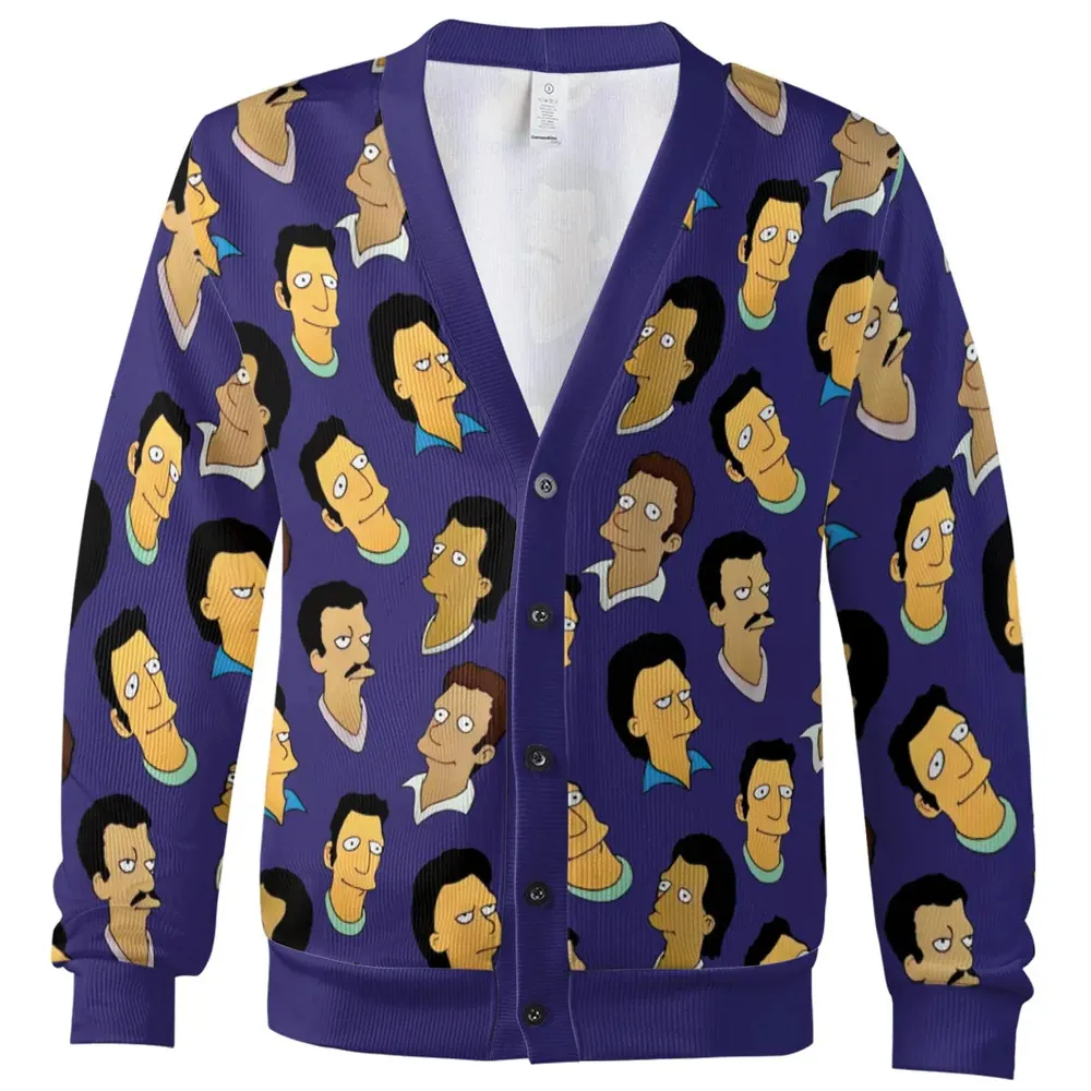 Open Wide For Some Soccer Cardigan - 2