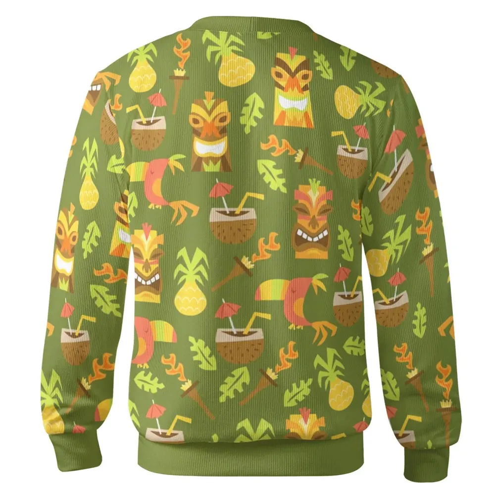 Tiki Masks Hula Luau Cardigan - 3