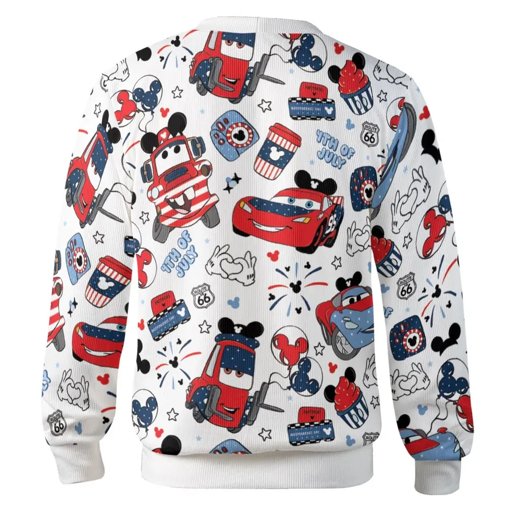 4th of July Cars Cardigan - 3