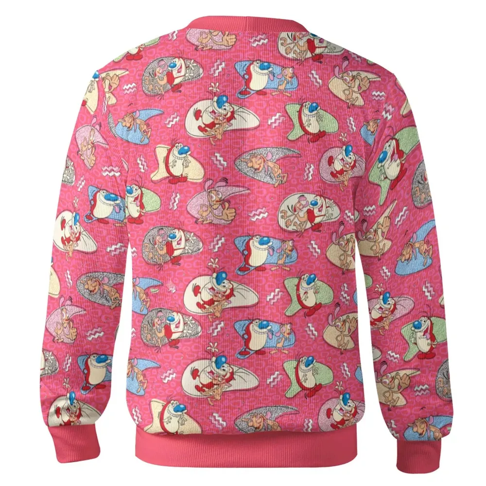 Cartoon Madness The Ren and Stimpy Show Cardigan - 3