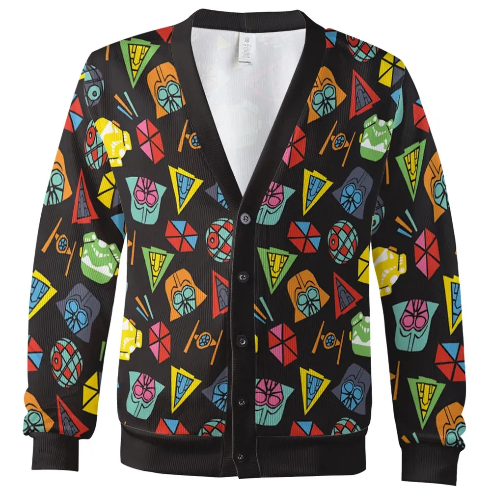 SW Icons Tossed Cardigan - 2
