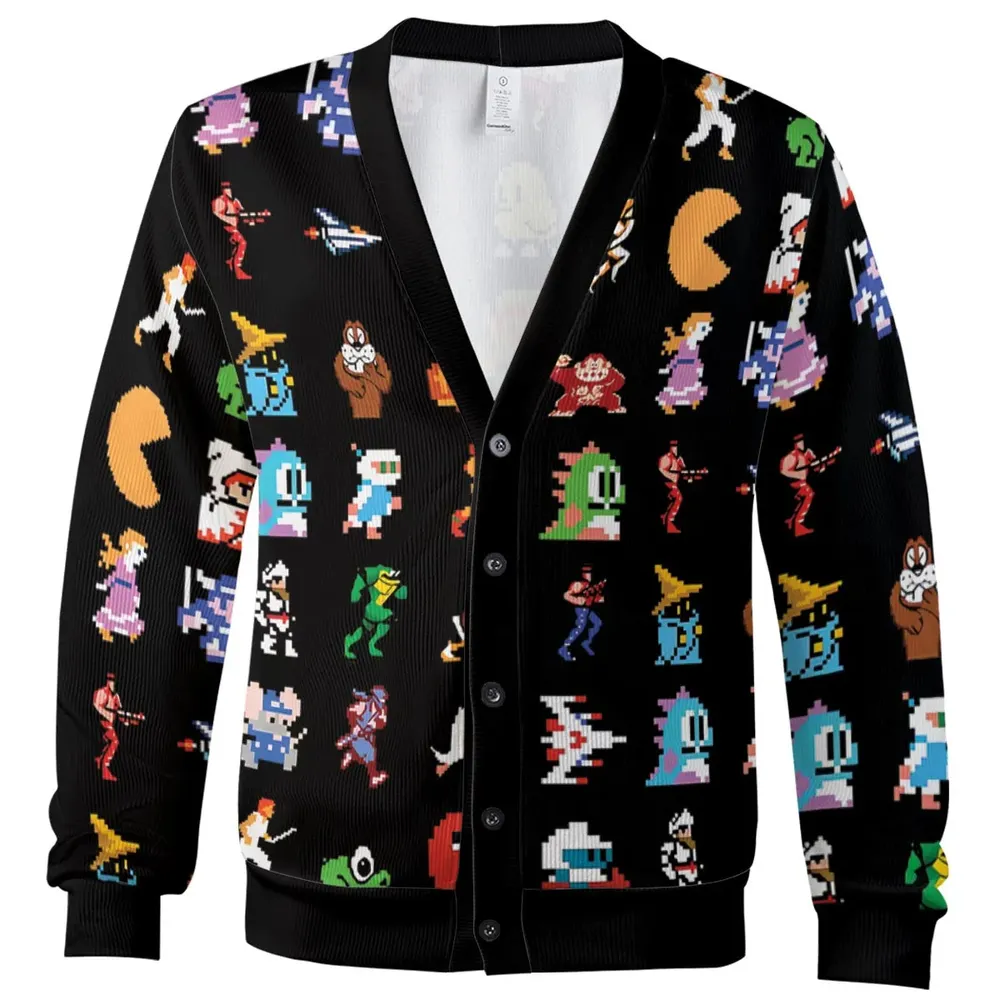 8Bit Icons Cardigan - 2