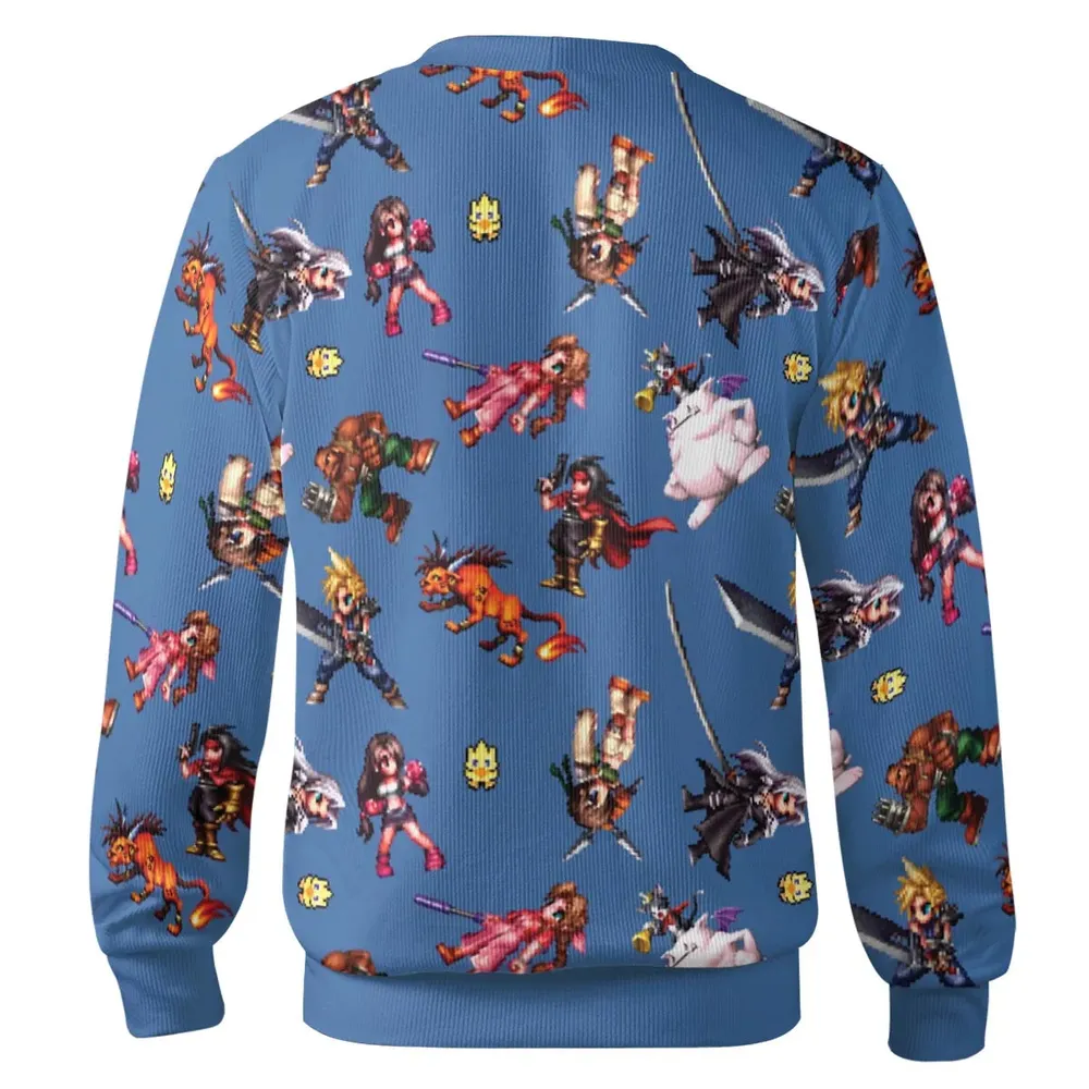 Ffvvii sprite cute pattern Cardigan - 3