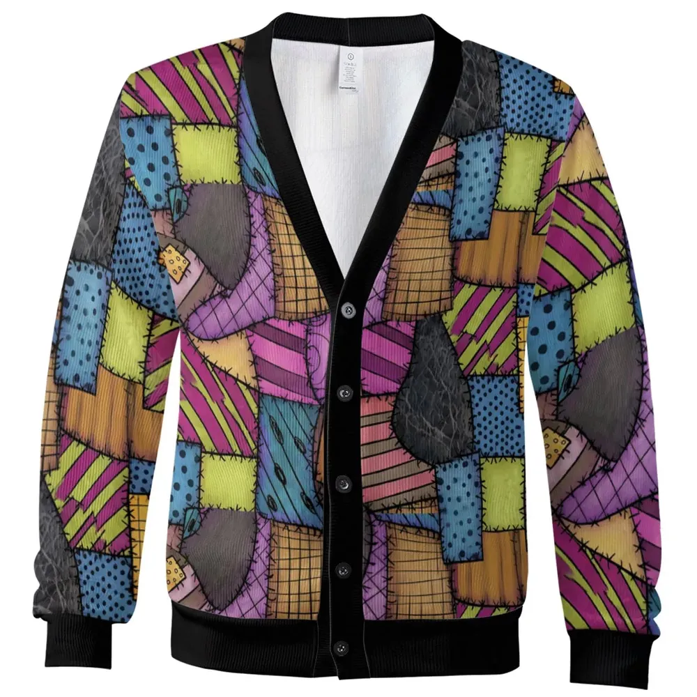Patchwork Scraps Cardigan - 2