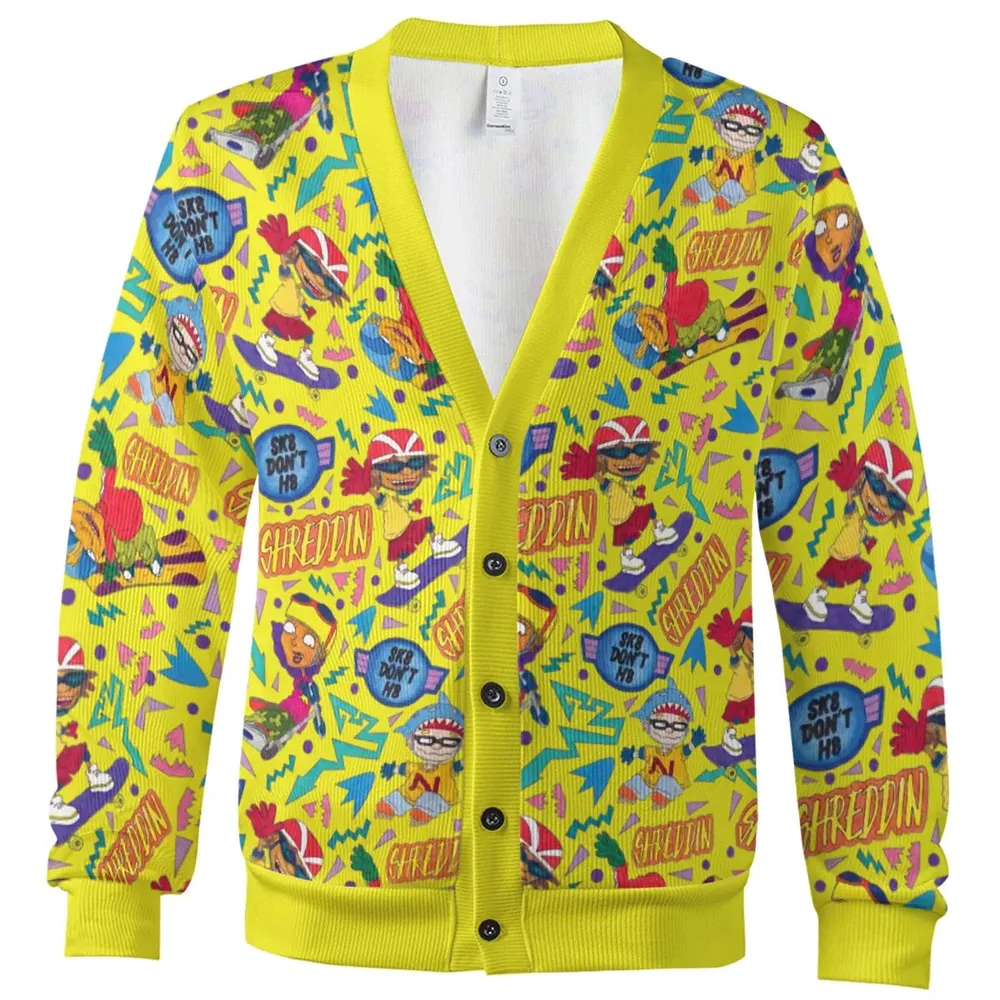 Classic Animated Action Cardigan - 2
