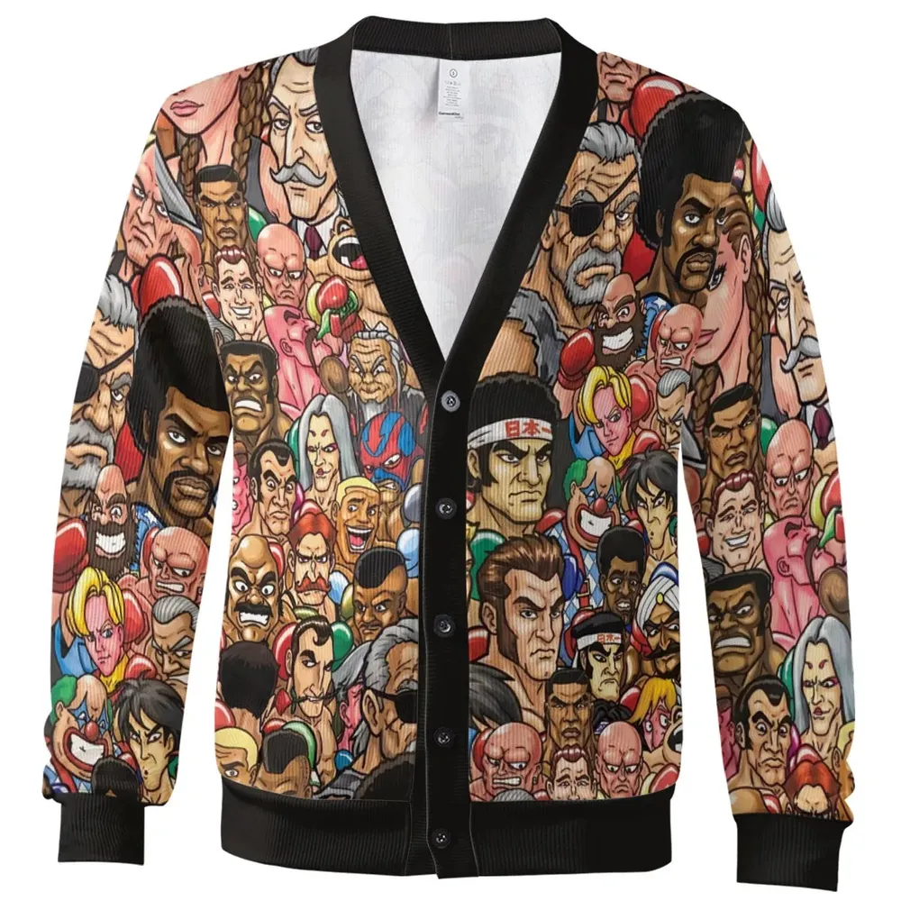 Punch Out Cardigan - 2