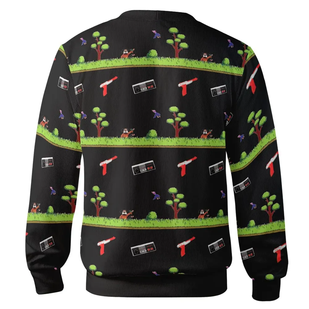 Duck Shooting Arcade Game Cardigan - 3