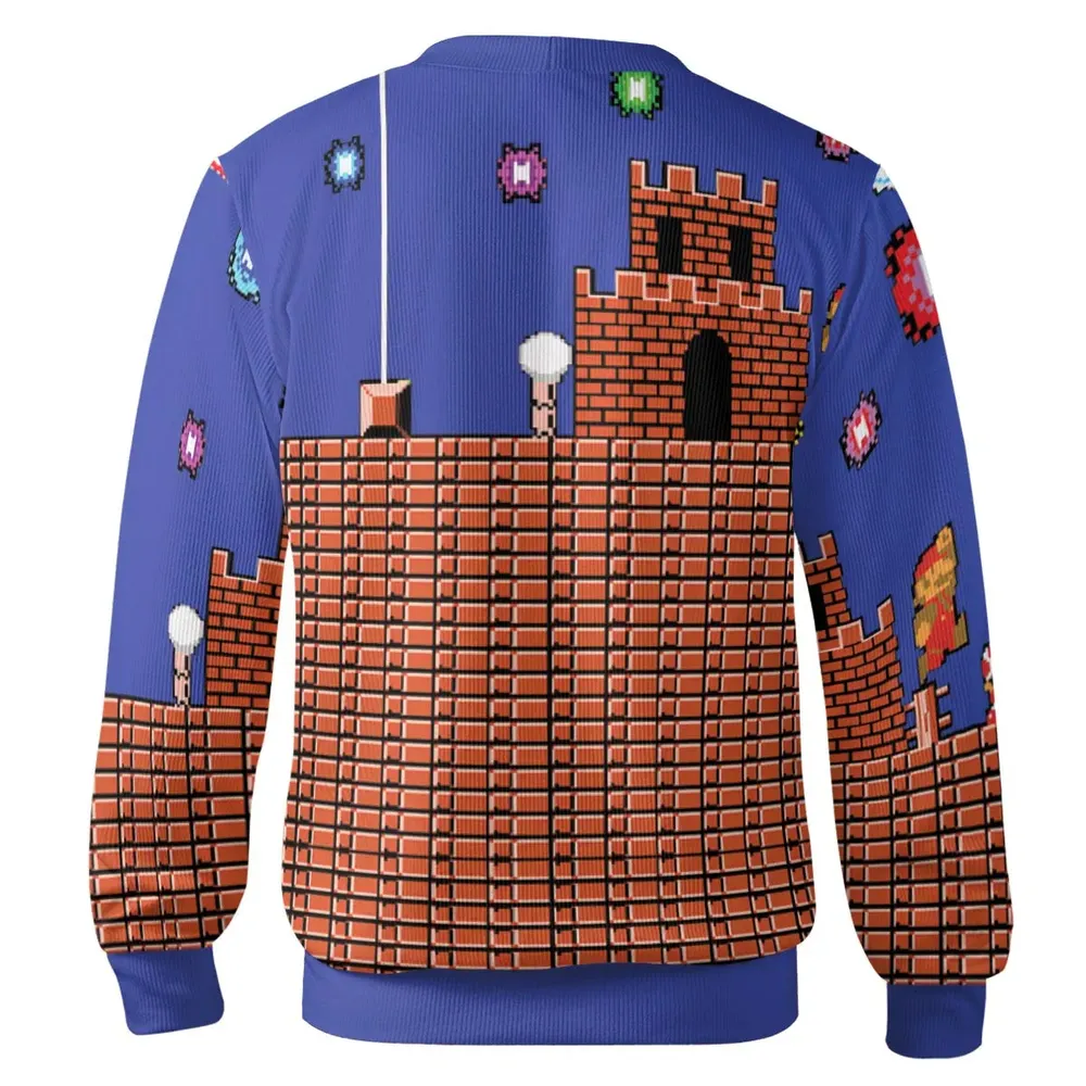 Patriotic Super Mario for Independence Day Cardigan - 3