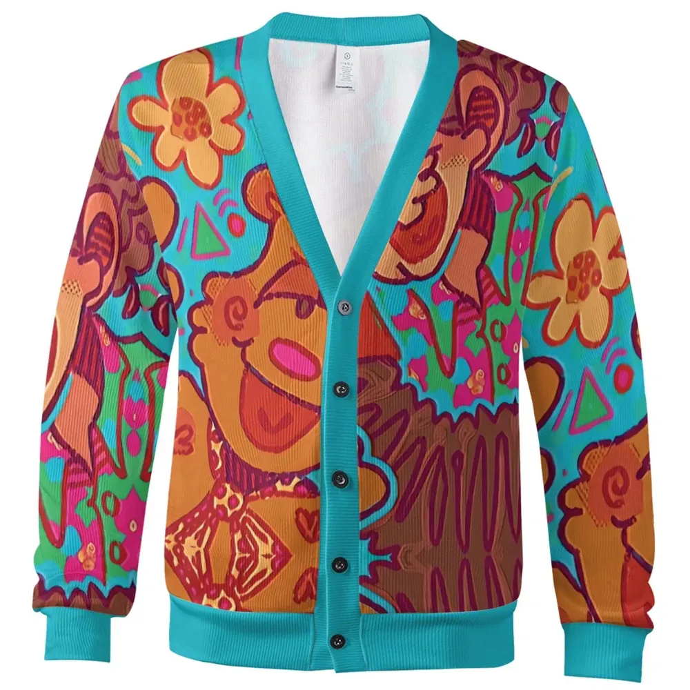Weird Al n Fozzie Cardigan - 2