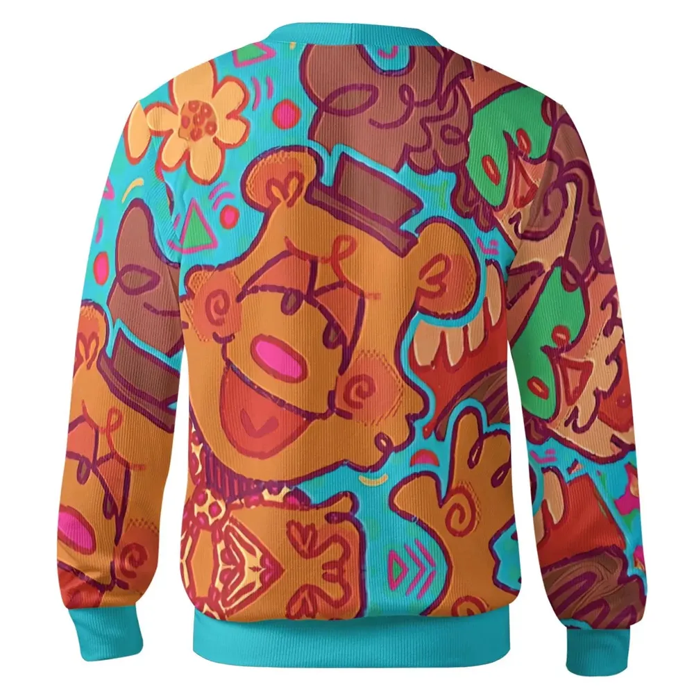 Weird Al n Fozzie Cardigan - 3