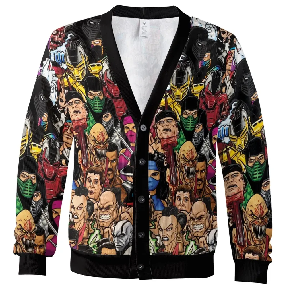 Mortal Kombat ‘90s Cardigan - 2