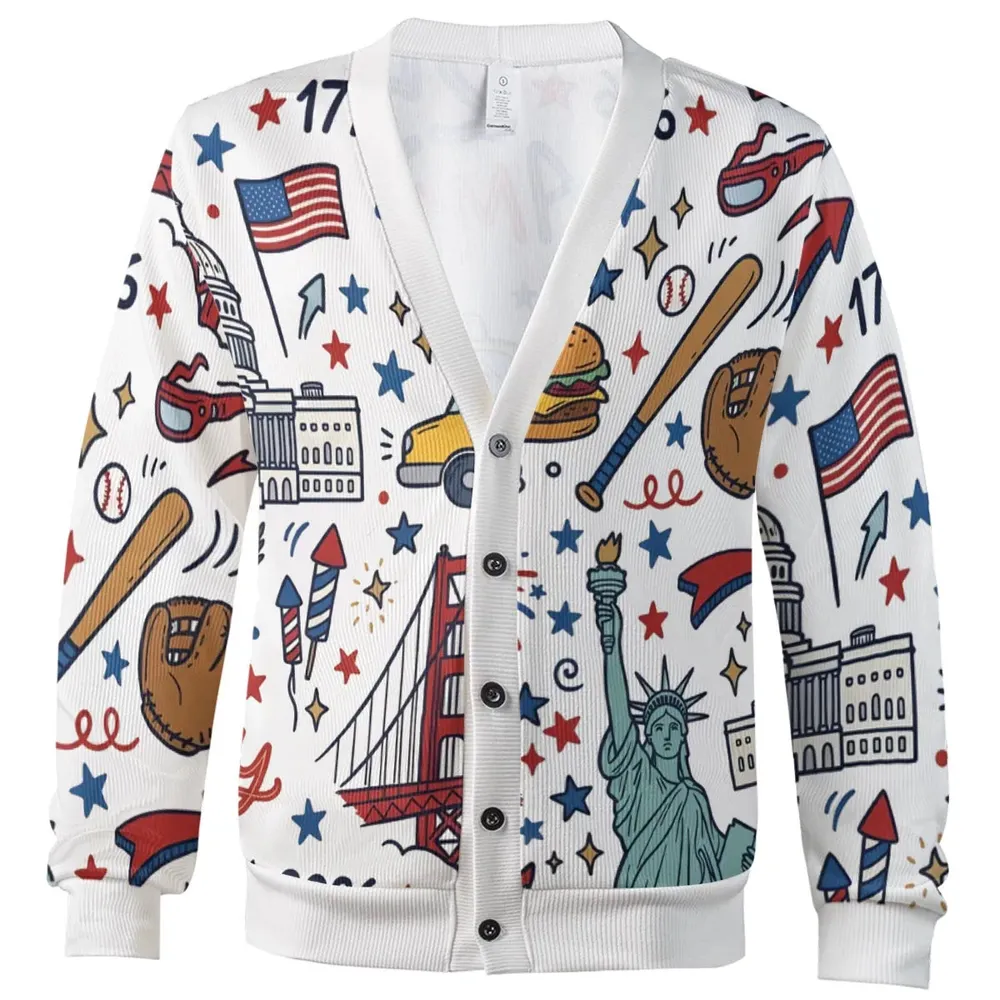 Happy 250th America Cardigan - 2