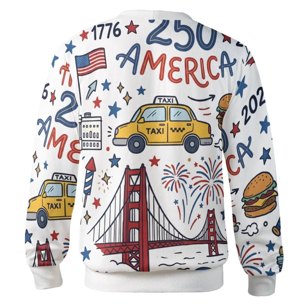 Happy 250th America Cardigan - 3
