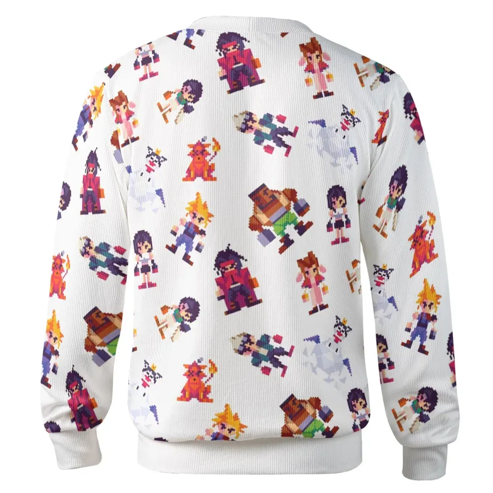 Ff7 Pixel Character Cardigan - 3