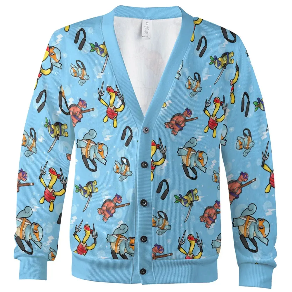 Teenage Mutant Ninja Squirtles Cardigan - 2