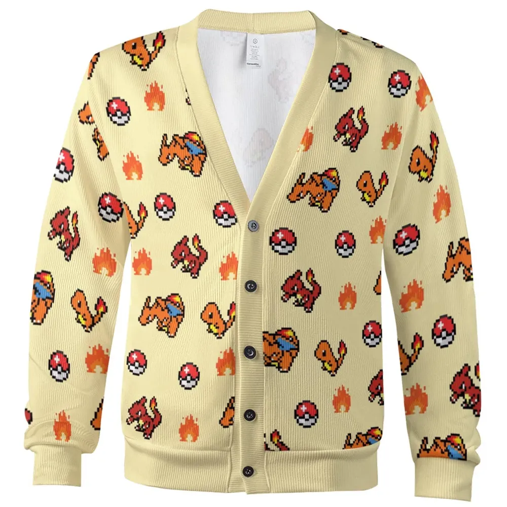 Charmander Evolution Cardigan - 2
