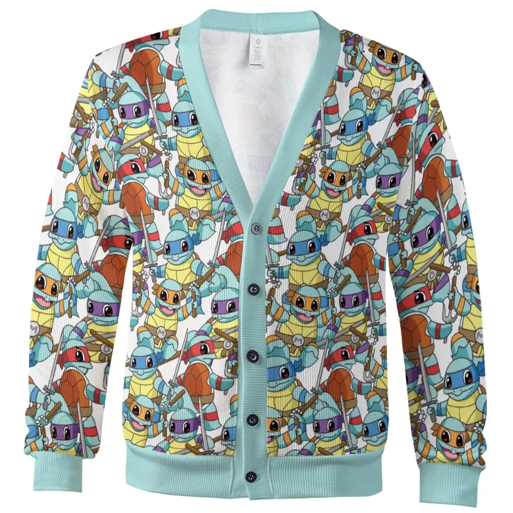 Teenage Mutant Ninja Squirtles Cardigan - 2