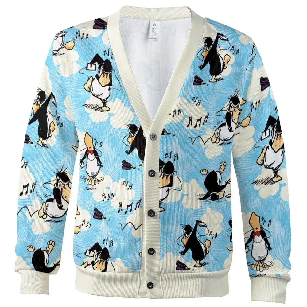 Opus the Penguin Cardigan - 2