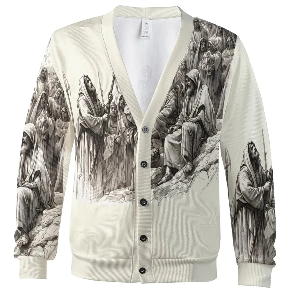 He Died For Us Christian Cardigan - 2