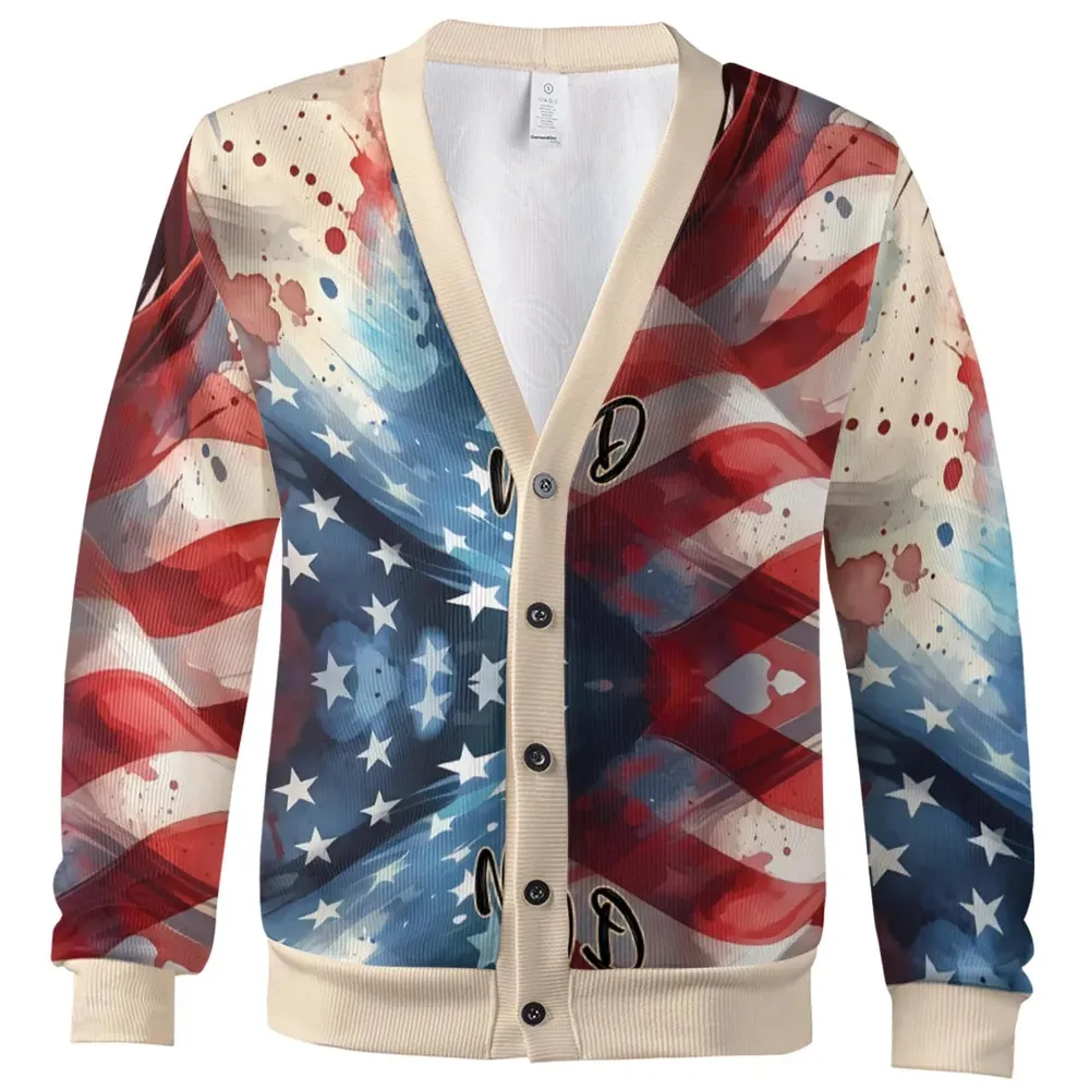 One Nation Under God Cardigan - 2