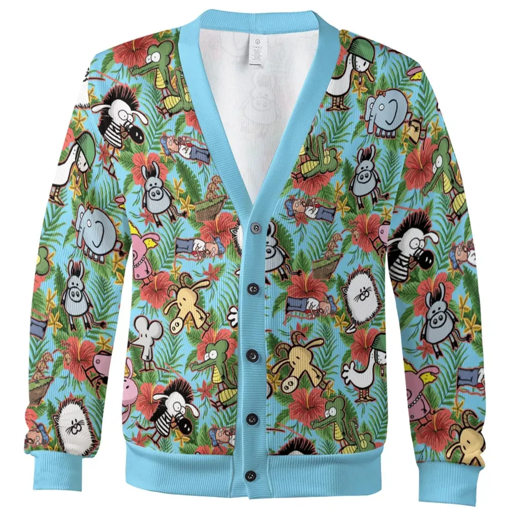 Rat and Pig Cardigan - 2