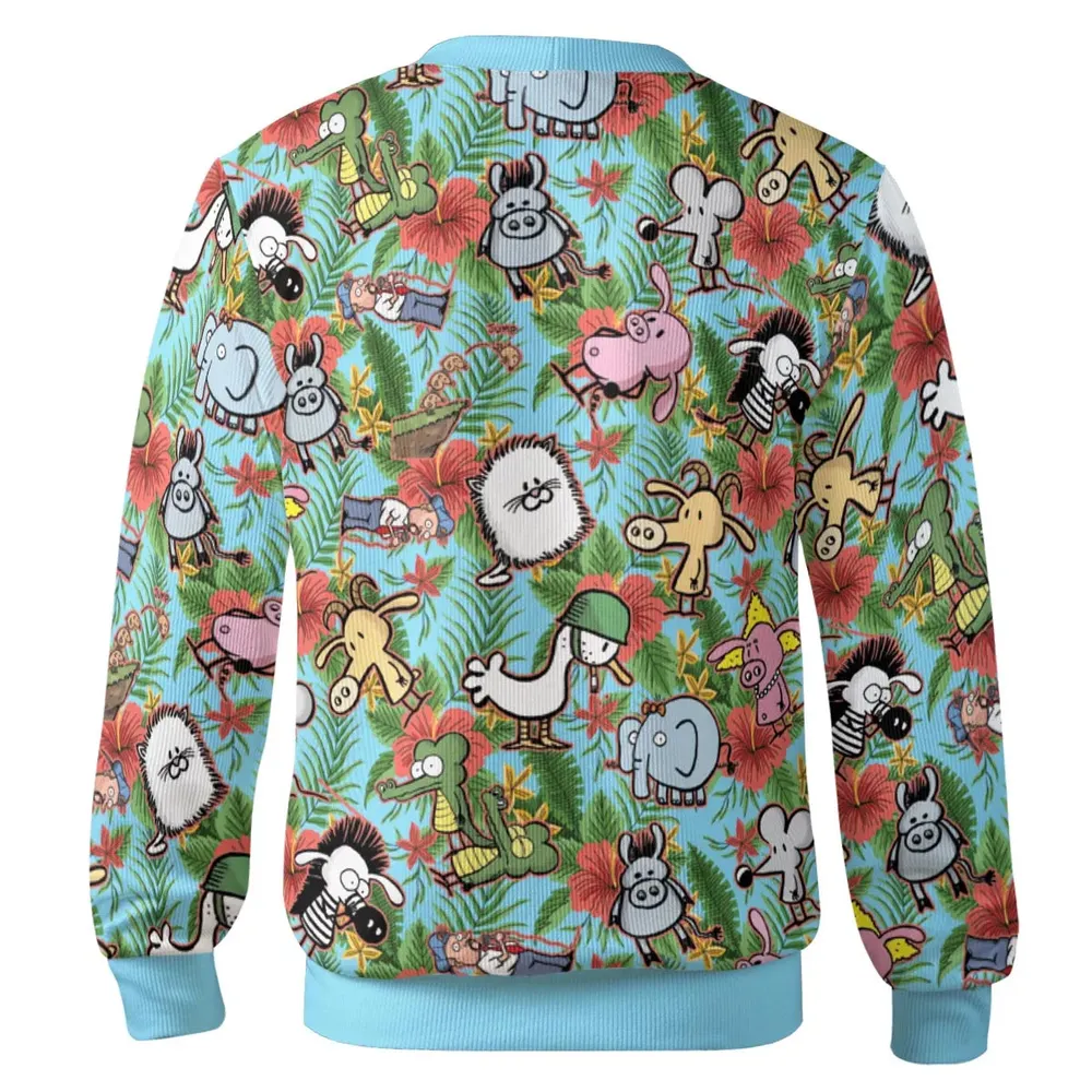 Rat and Pig Cardigan - 3