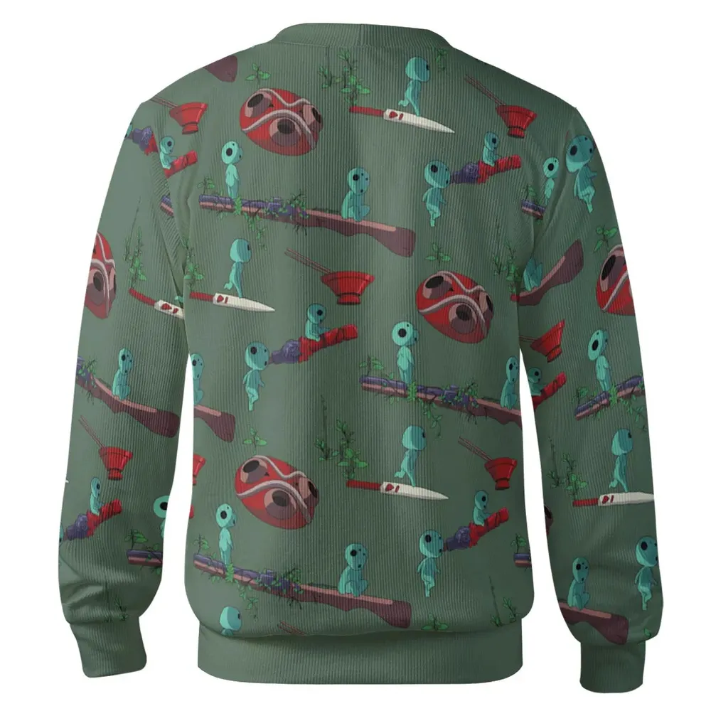 Kodama in the forest Cardigan - 3