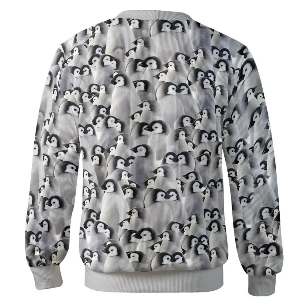 Baby Emperor penguins Cardigan - 3