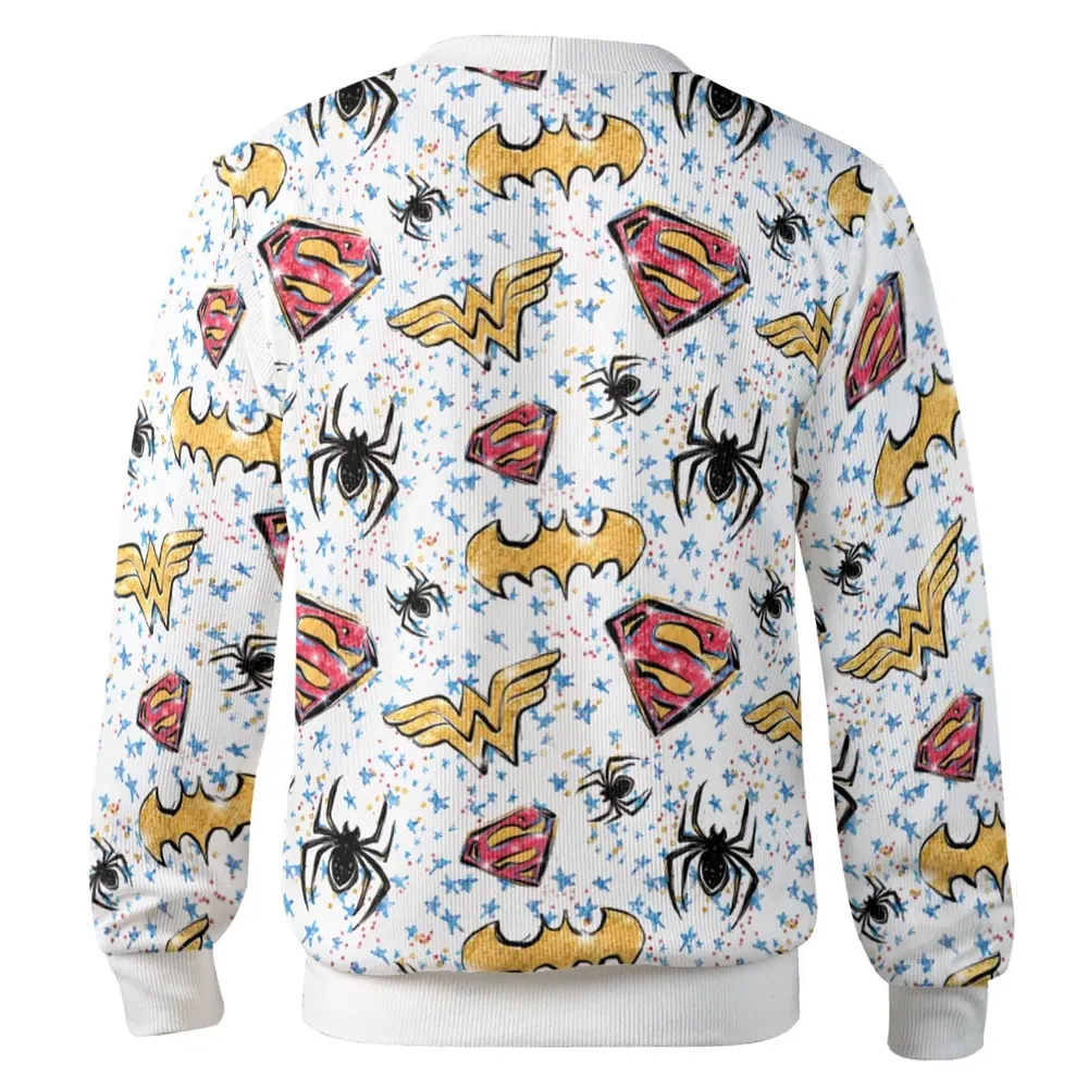 Vintage Inspired Superhero Cardigan - 3