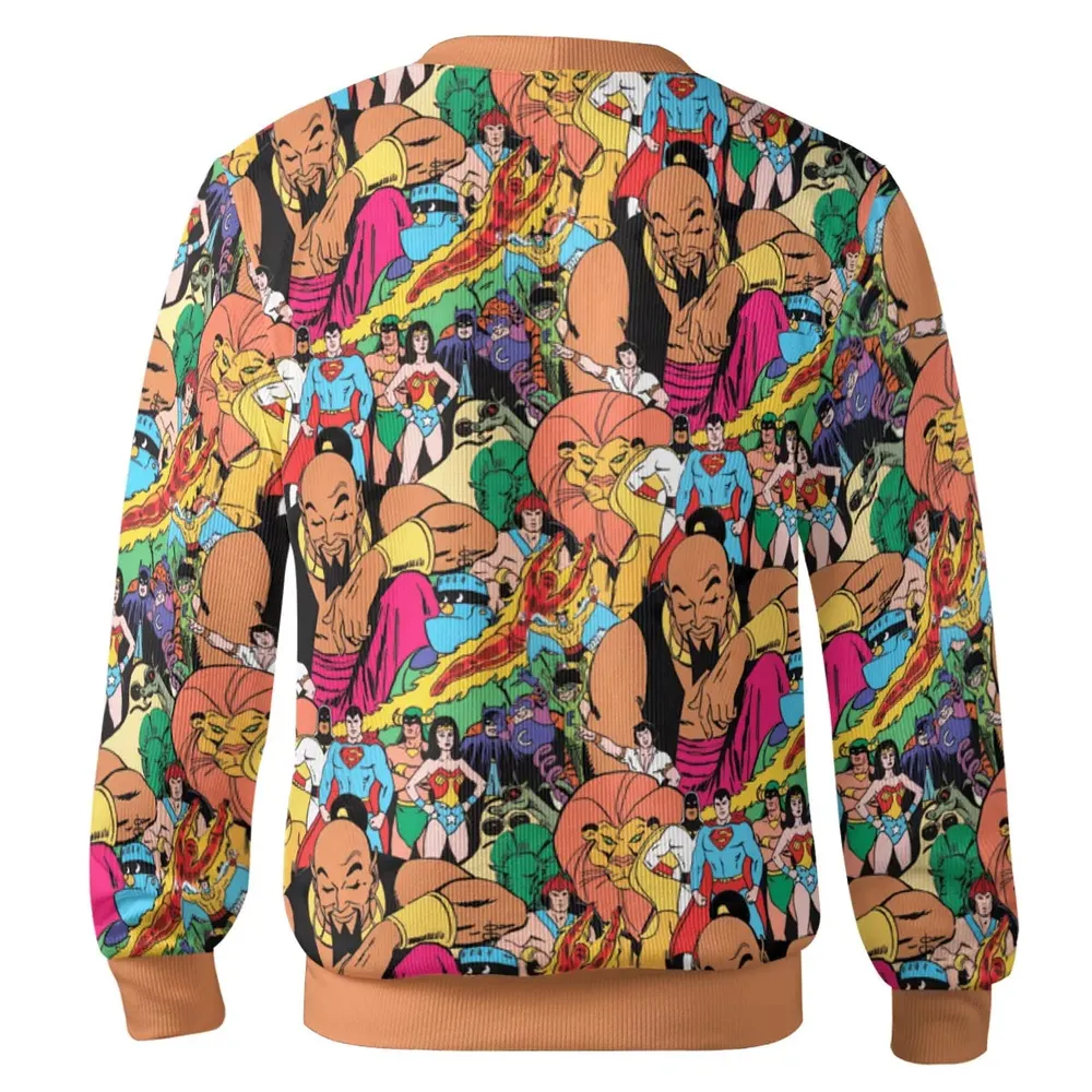 Saturday Morning Cartoons Superheros Cardigan - 3
