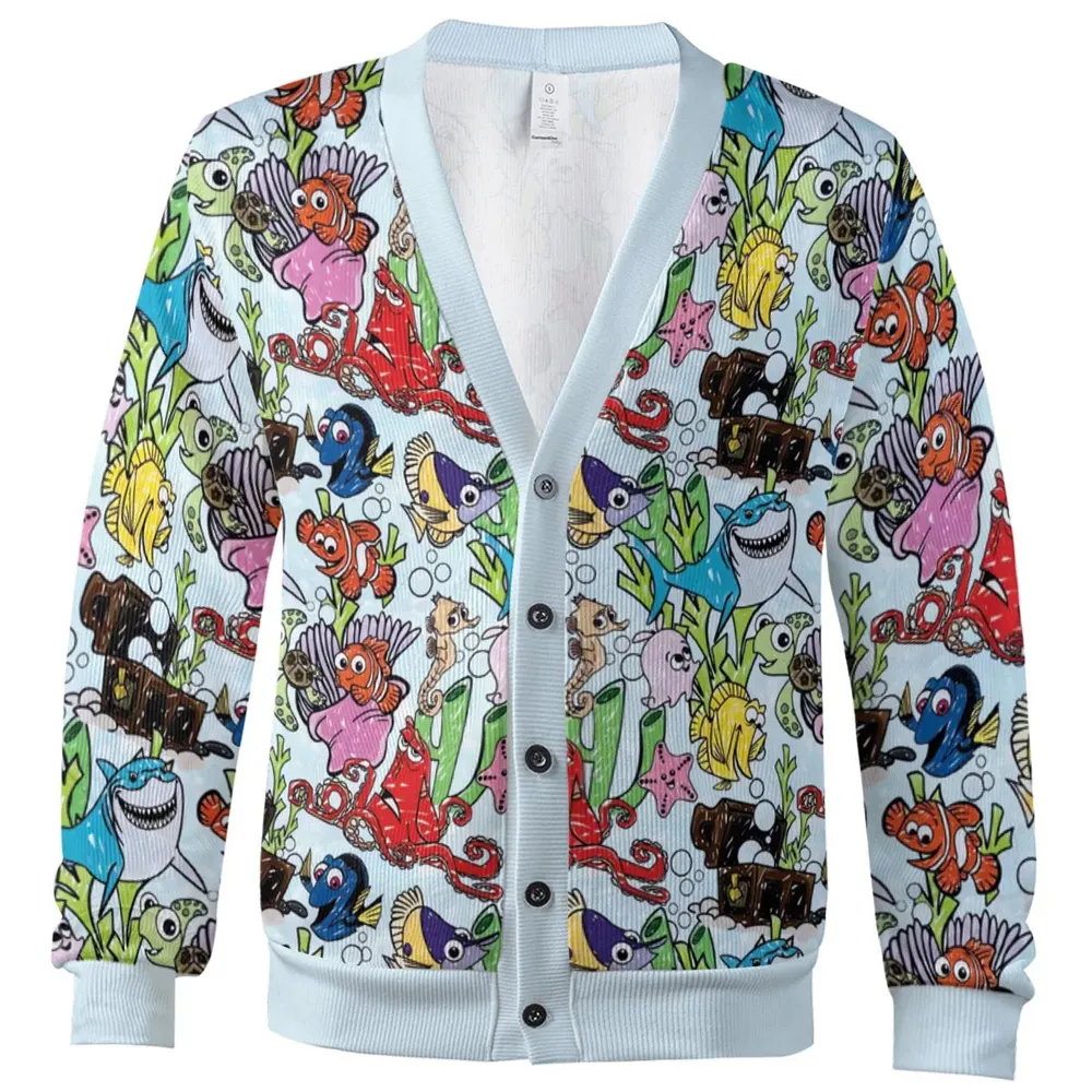 Fish Are Friends Cardigan - 2