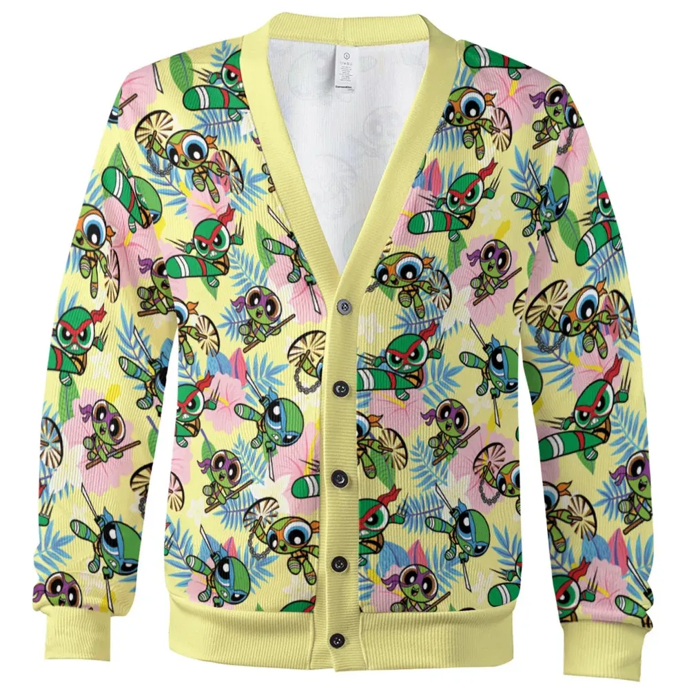 The Powerpuff Turtles Cardigan - 2