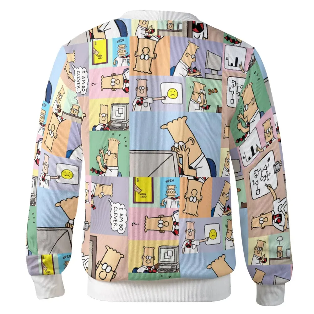 What the Hell is Up with Dilbert Cardigan - 3