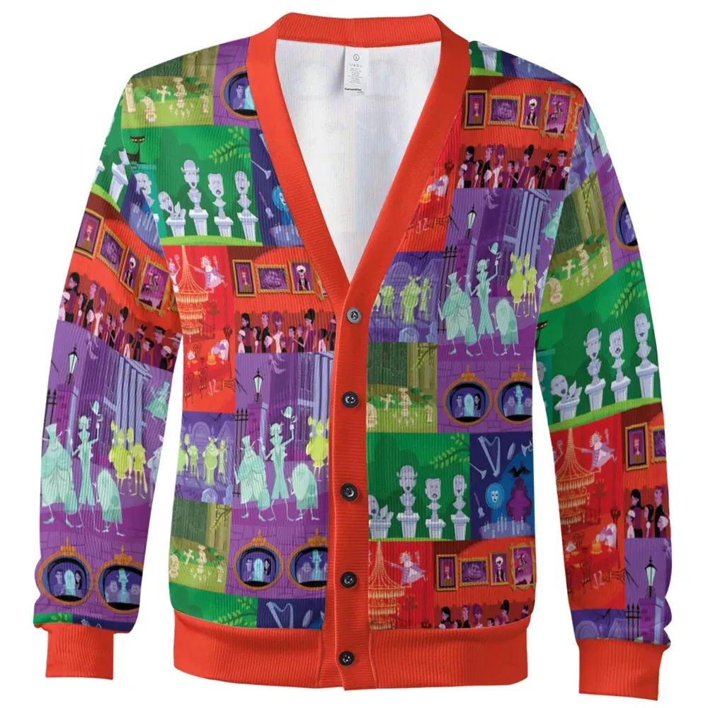 Ghost Host Haunted Mansion Cardigan - 2