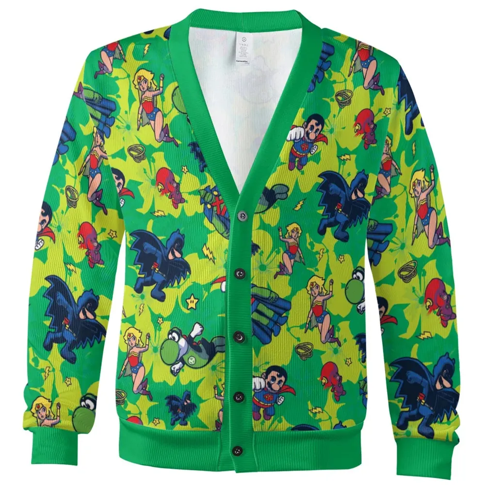 Mushroom League Cardigan - 2