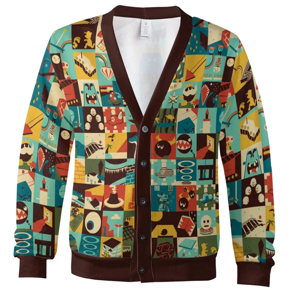 Stars of Super Mario Cardigan - 2
