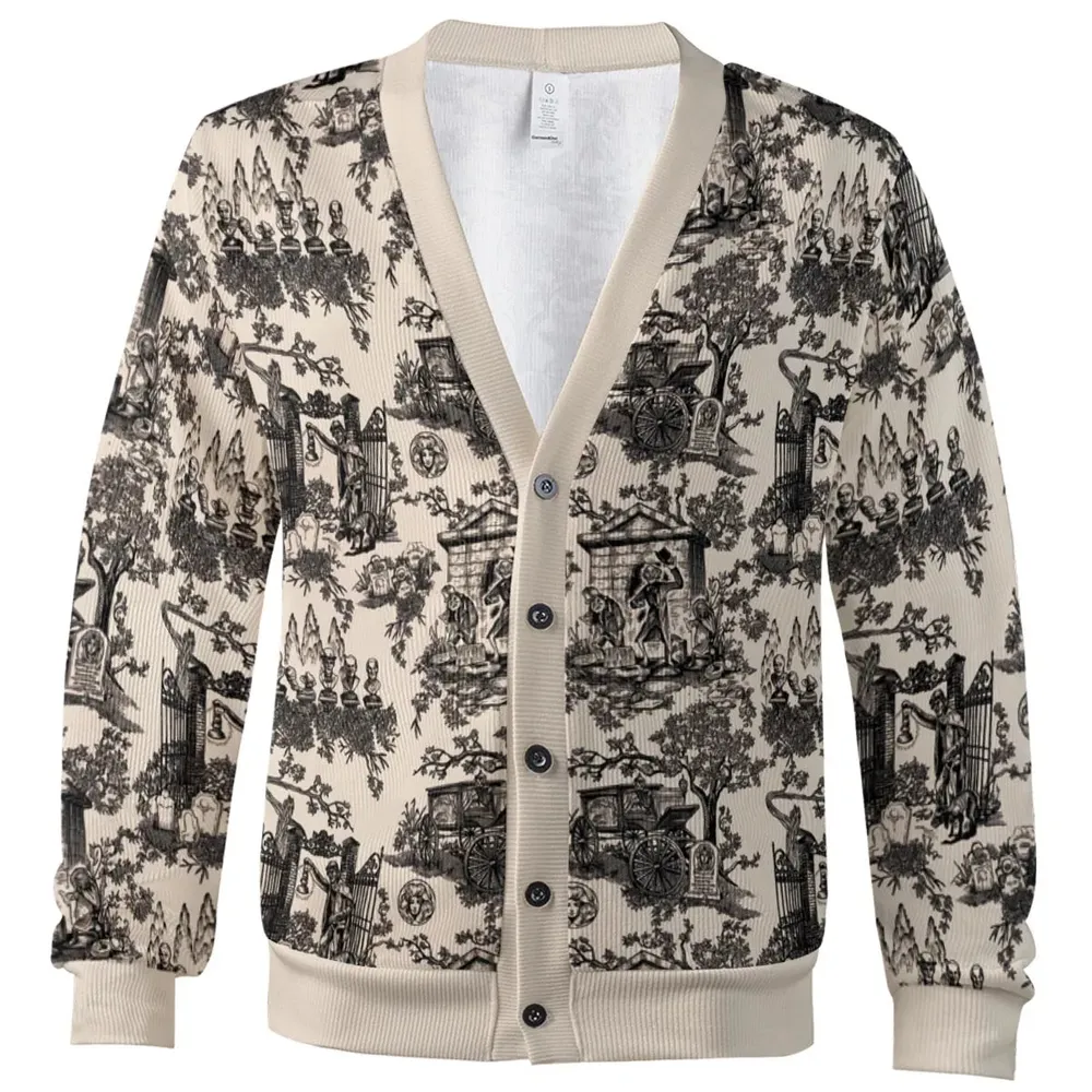 Haunted Mansion Vintage Countryside Cardigan - 2