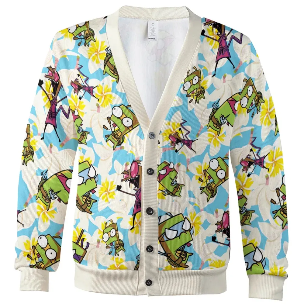 Invader Turtles Cardigan - 2